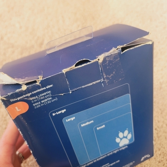 2/$20 New YOULY All Weather Dog Boot, Large - Picture 9 of 9